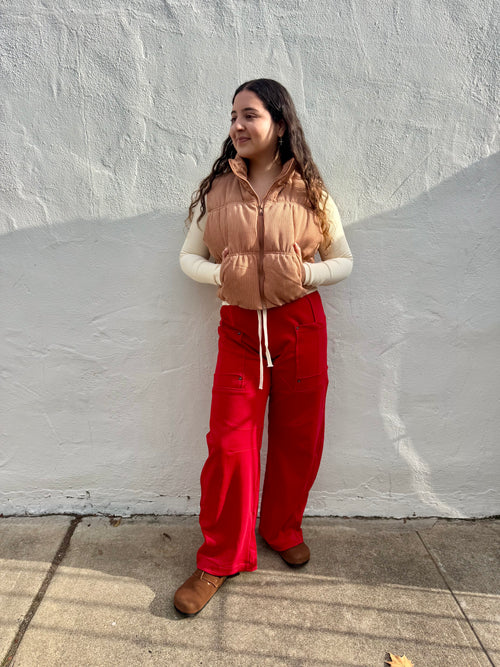 Brady Sweatpants- Red