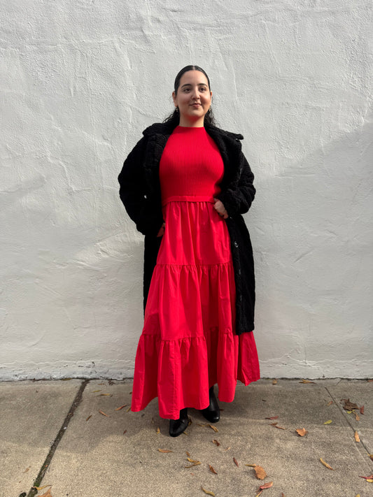 Diane Dress-Red