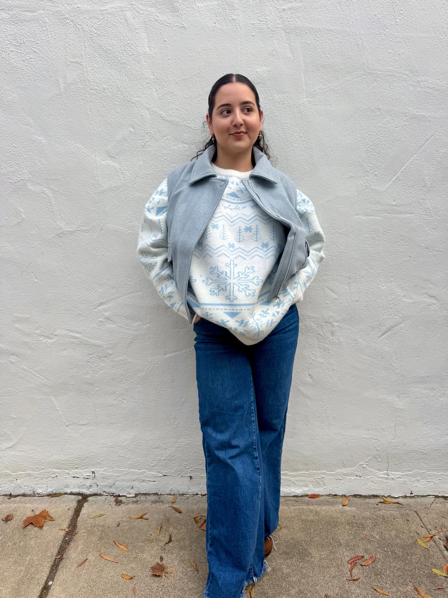 Jazzy Vest- Pale Blue