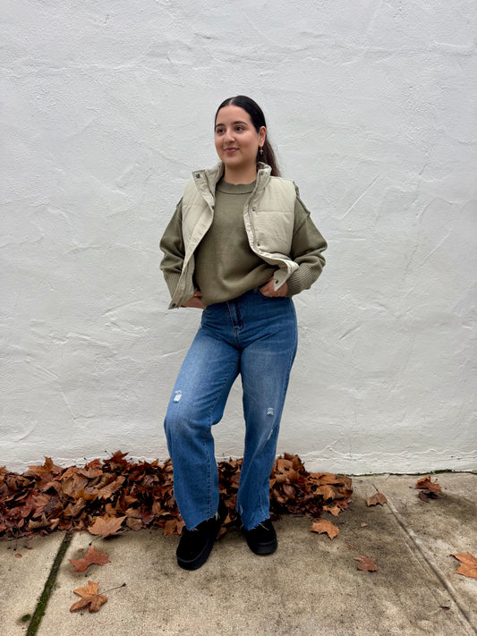 Selena Sweater- Olive