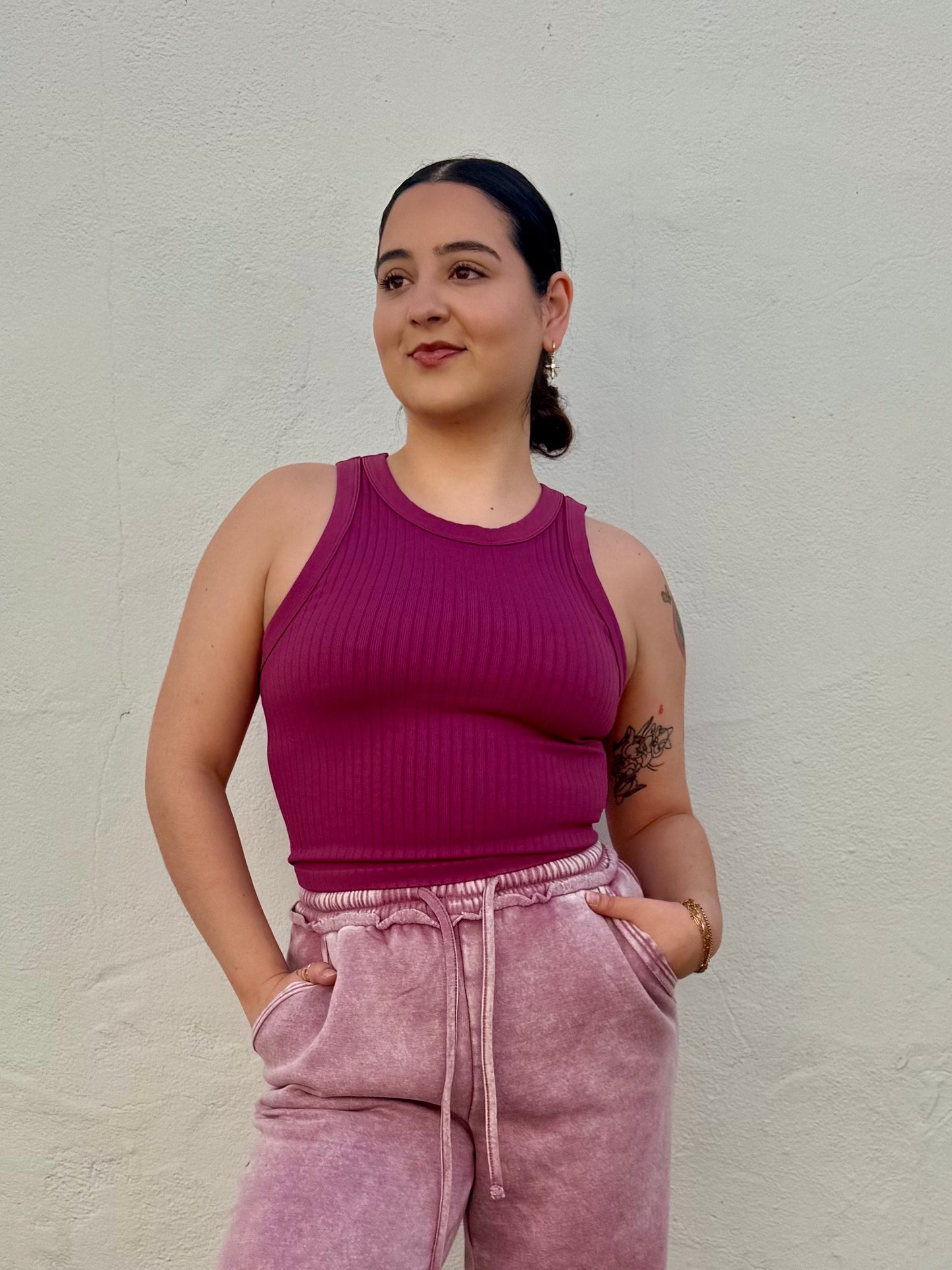 Melissa Tank- Mulberry