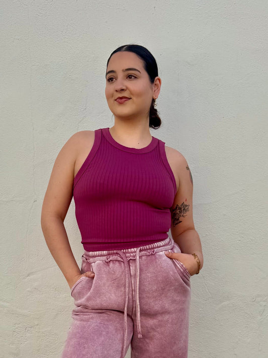 Melissa Tank- Mulberry