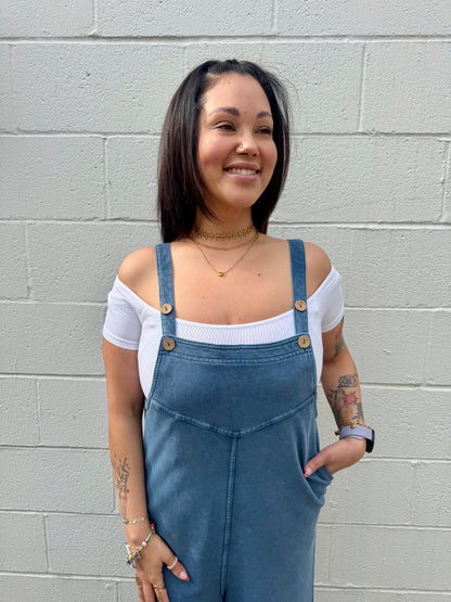 Eevie Jumpsuit- Blue