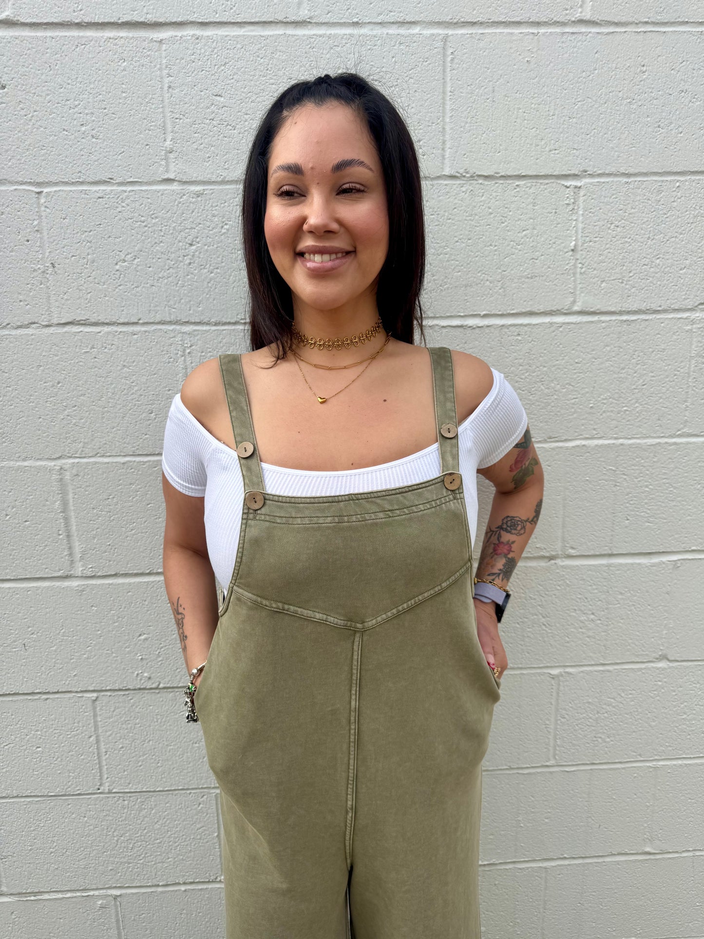 Eevie Jumpsuit- Green