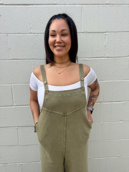 Eevie Jumpsuit- Green