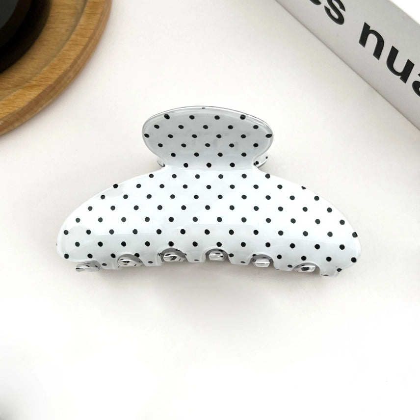 Polka Dot Hair Clips