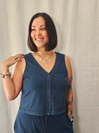 Alice Vest Top