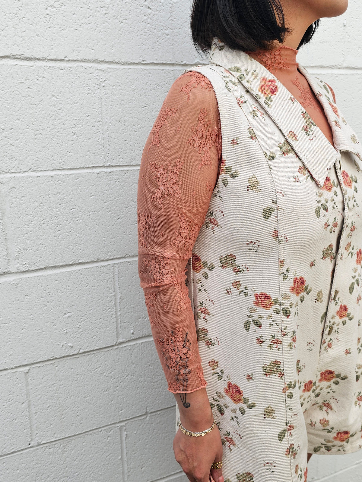 Sammi Lace Mesh Top