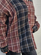 Cozy Fall Flannel- Brown