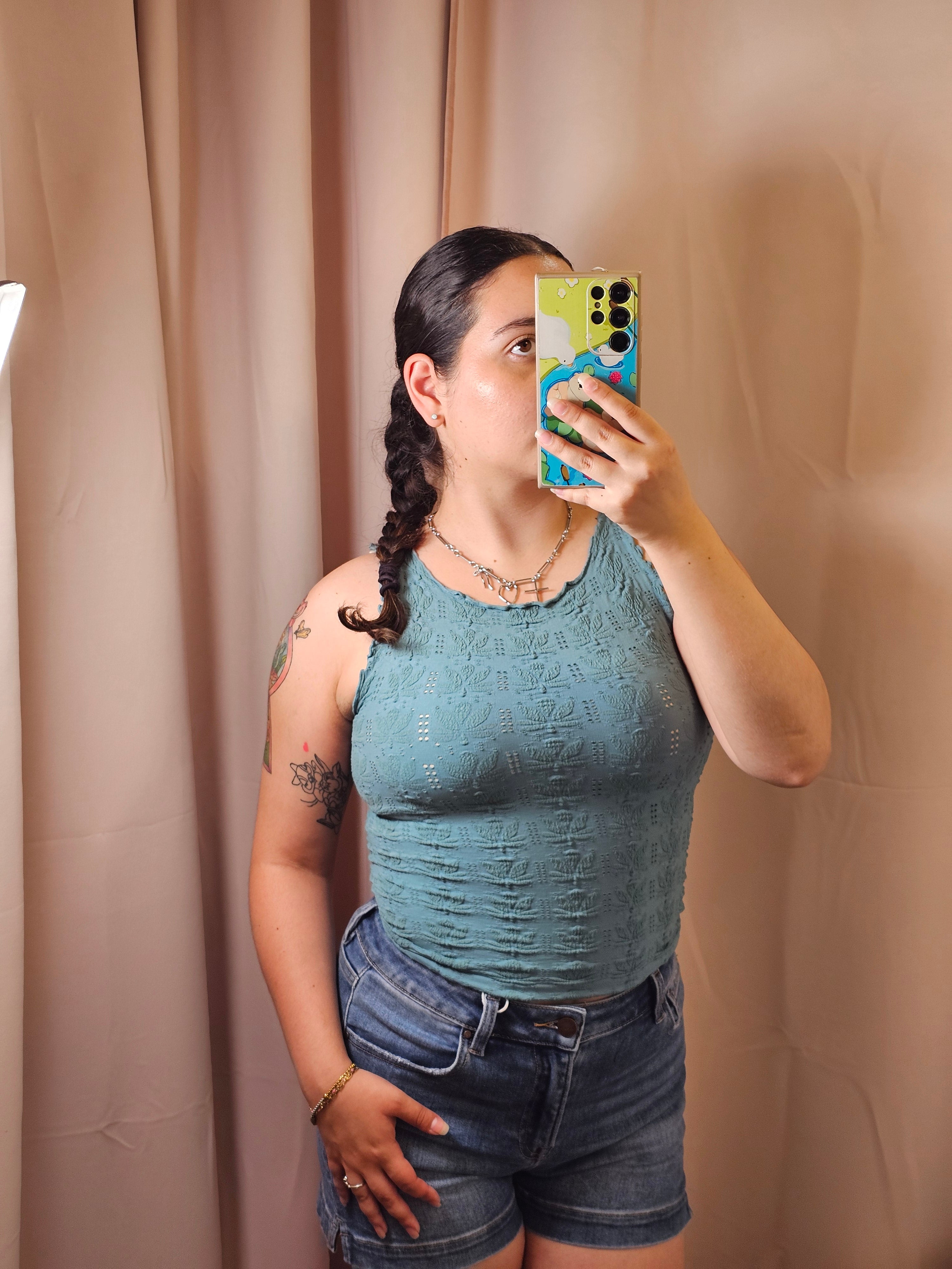 Aritzia Top- Turquoise