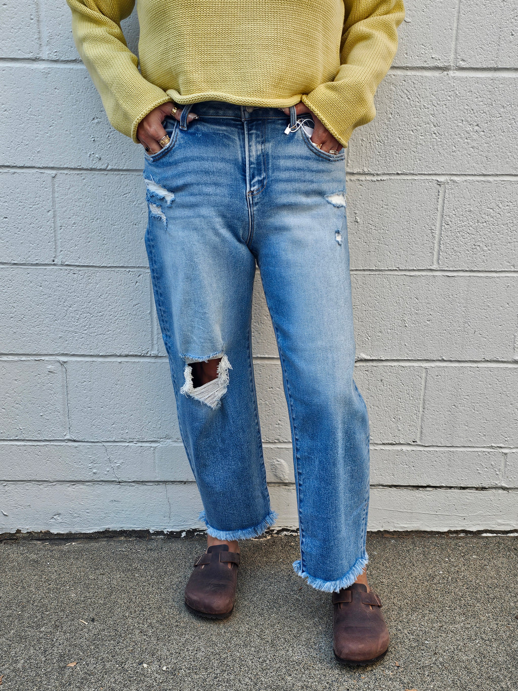 Cameron Barrel Jeans
