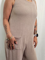 Taupe Jumpsuit