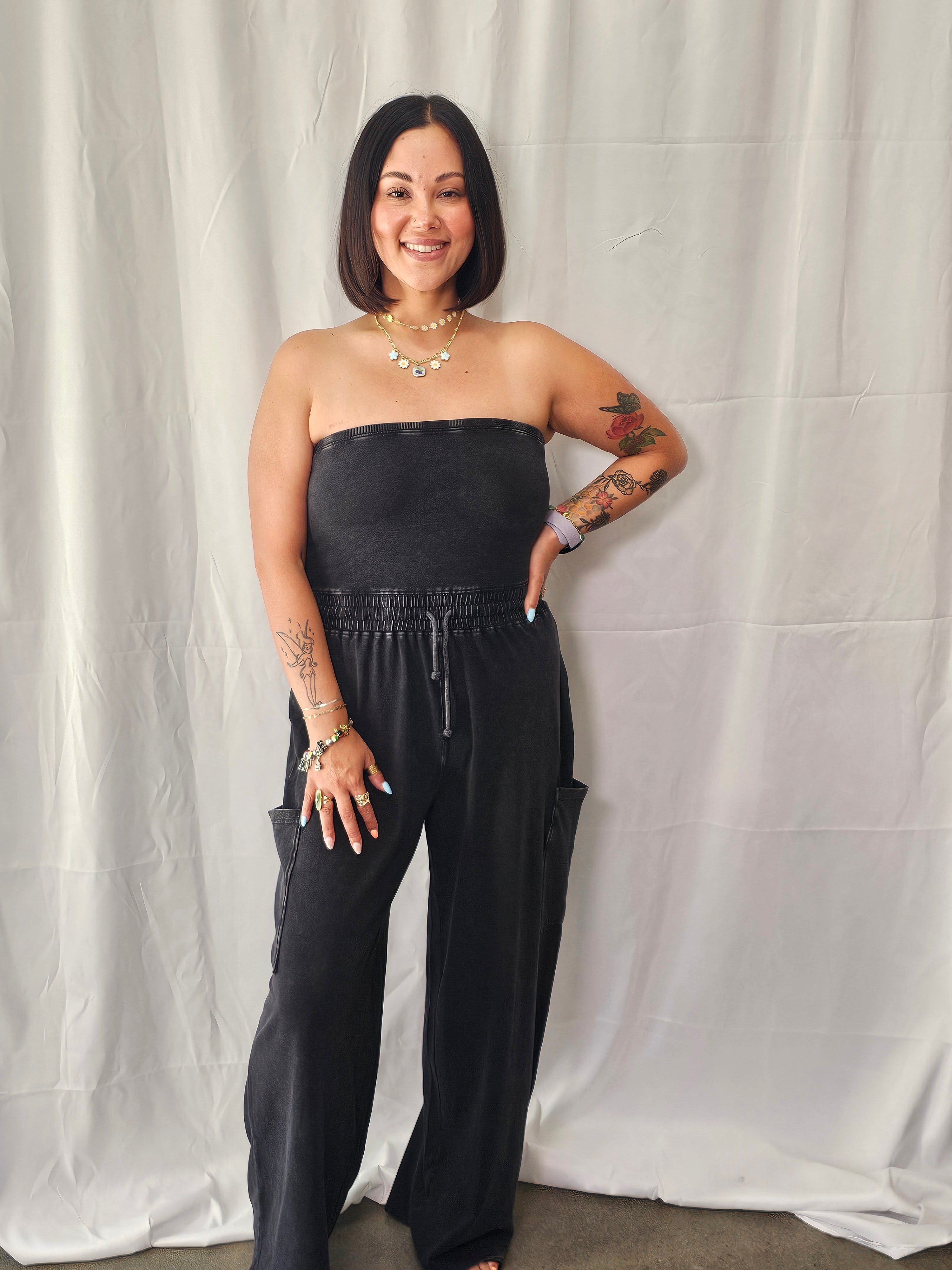 Potter Jumpsuit- Black
