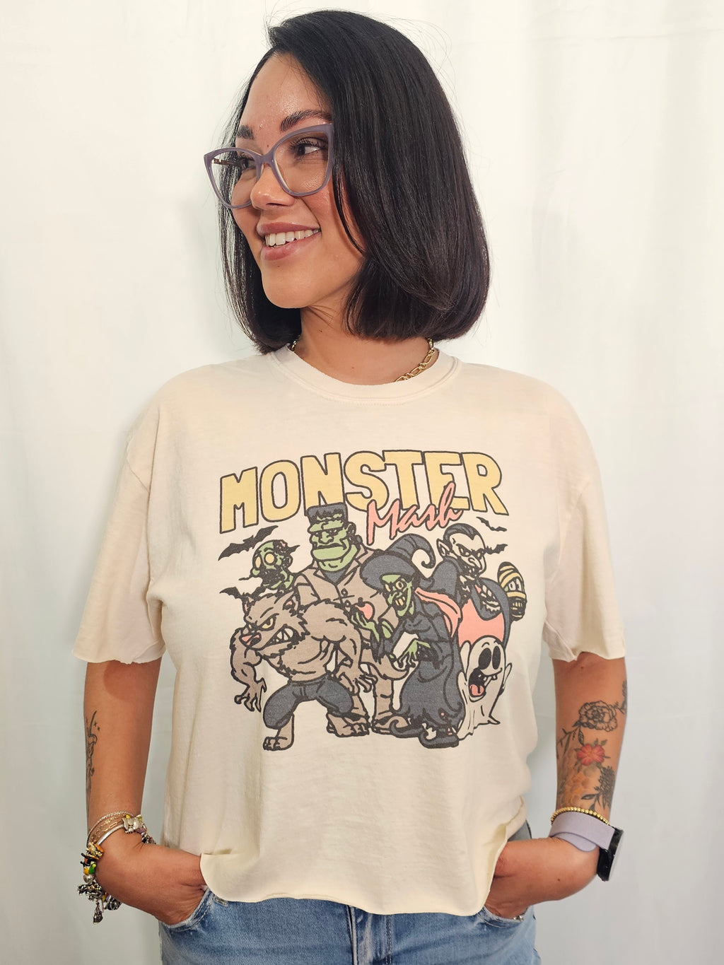 Ghoulish Crop Top