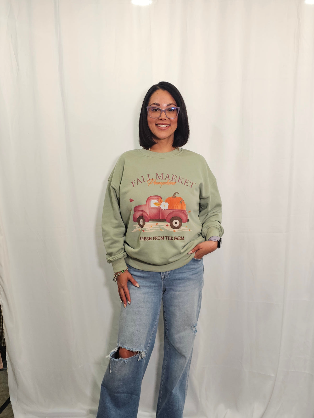 Autumnal Market Sweater