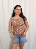 Jenna Top- Brown
