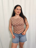 Jenna Top- Brown