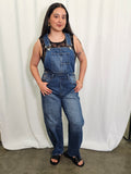 Foster Overalls- Dark Wash