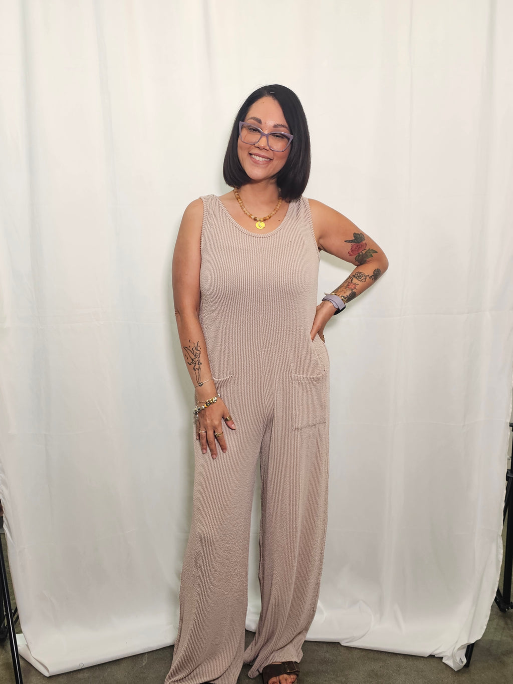 Taupe Jumpsuit