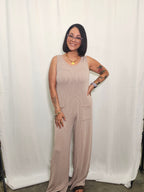 Taupe Jumpsuit