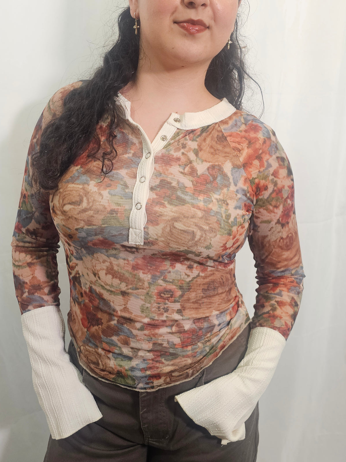 Dandelion Mesh Top
