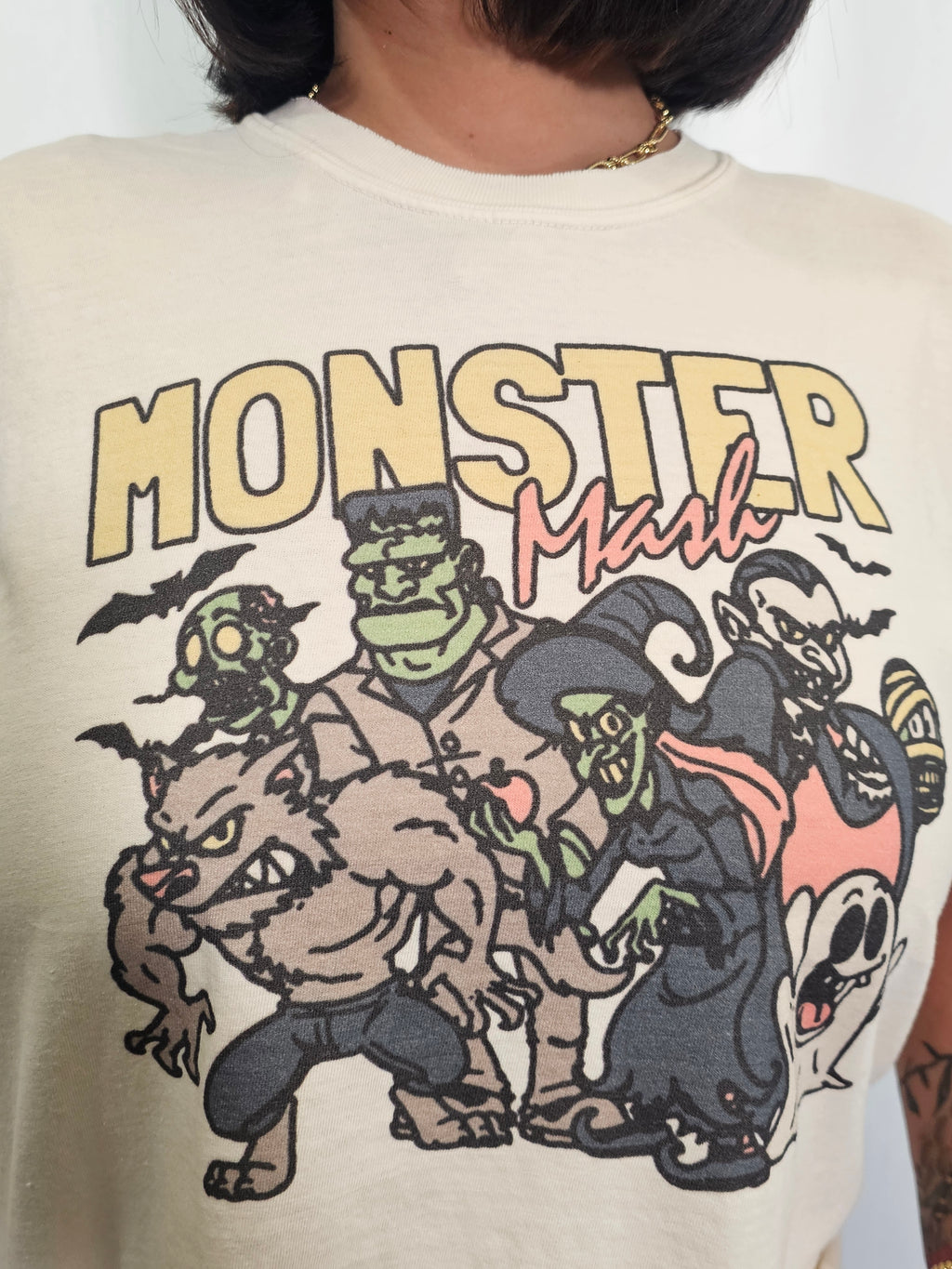 Ghoulish Crop Top