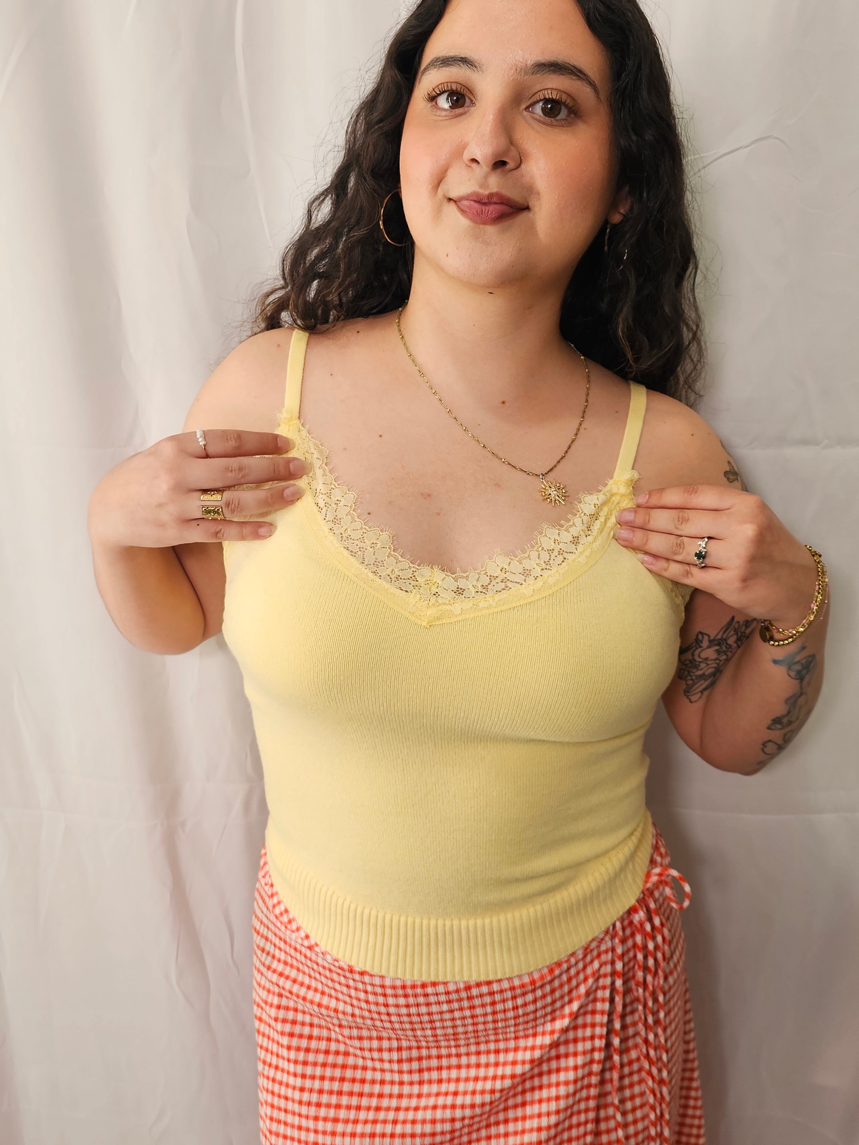 Heidi Tank- Yellow