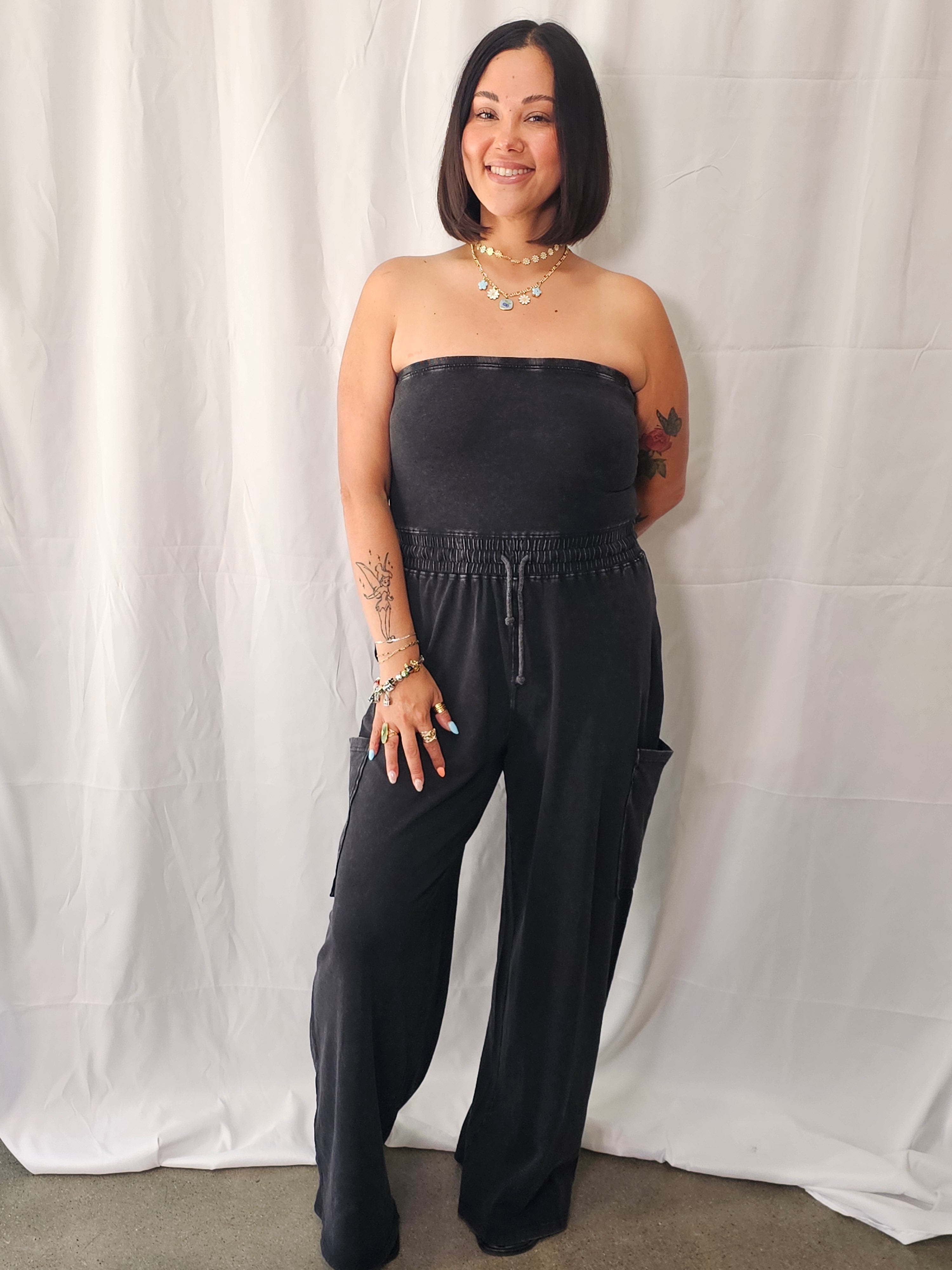 Potter Jumpsuit- Black