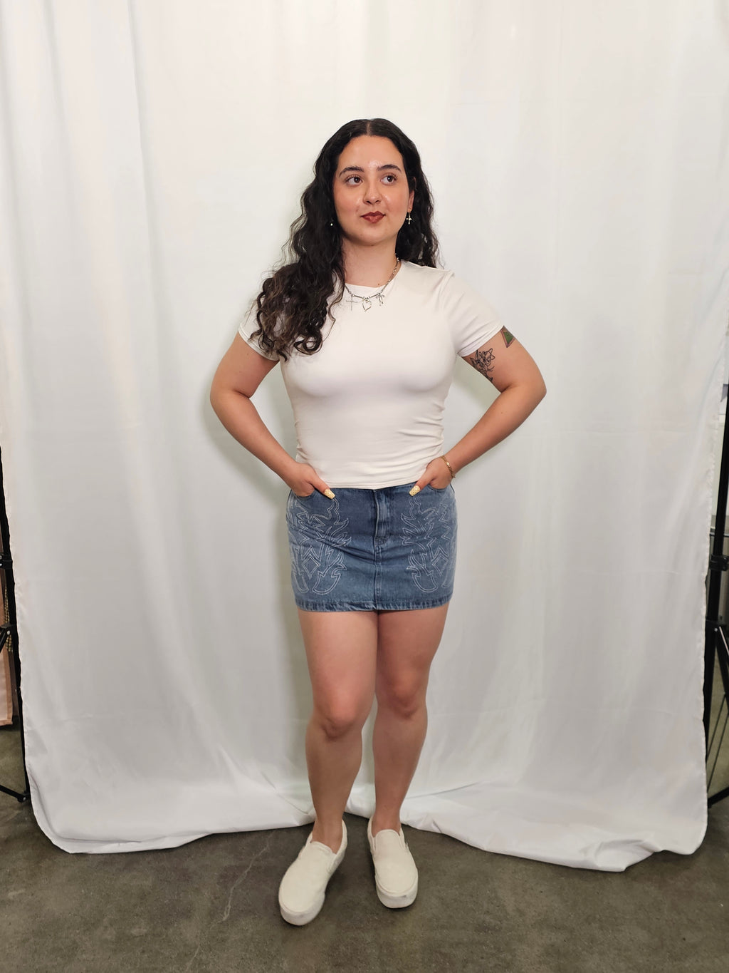 Harley Denim Skirt