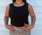 Tia Tank- Black